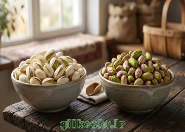 پسته دامغان بهتره یا رفسنجان؟ مقایسه طعم، رقم و کاربرد